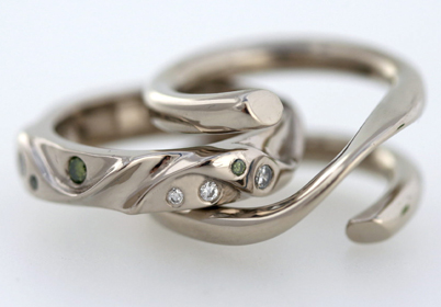 Wedding & engagement ring